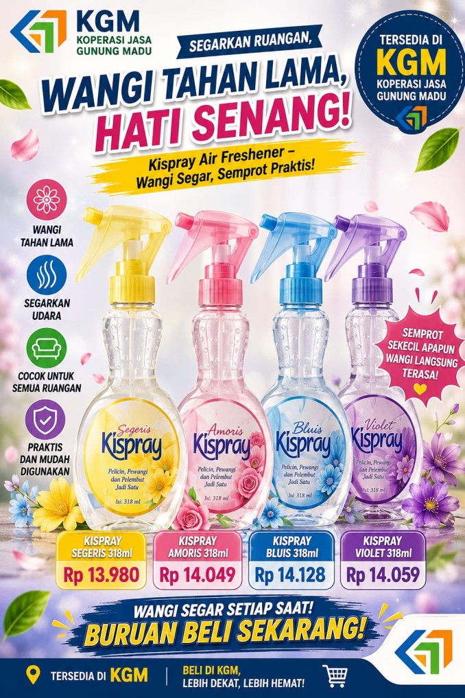 PROMOSI BARANG TOKO KGM TANGGAL 28 JULI 2026