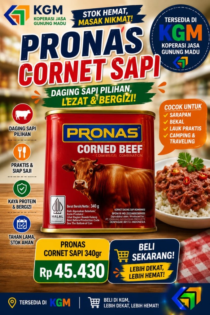 PROMOSI BARANG TOKO KGM 29 JULI 2026
